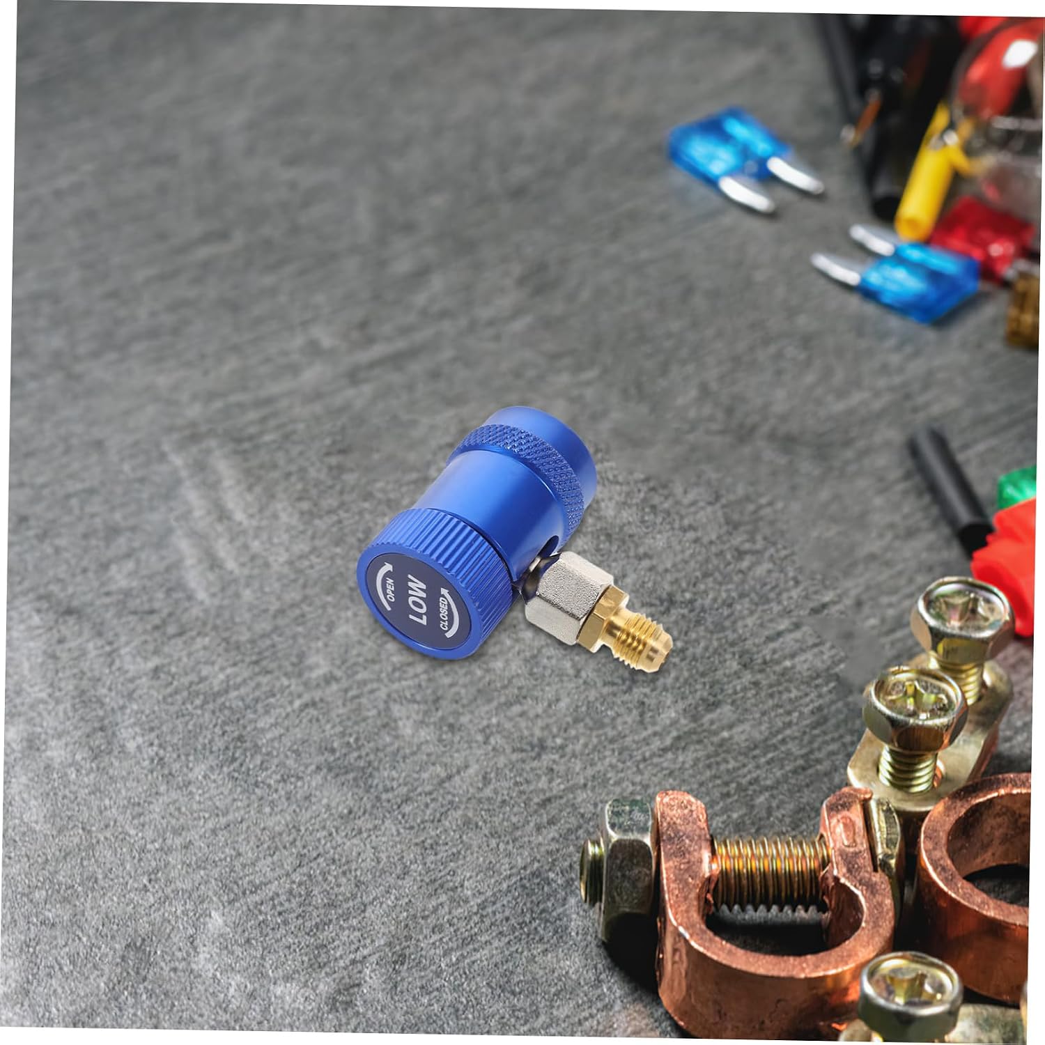 Unomor Automotive Quick Coupler Kit for Low Pressure Fittings Durable Charging for Professionals Compatible with Multiple Vehicle Models