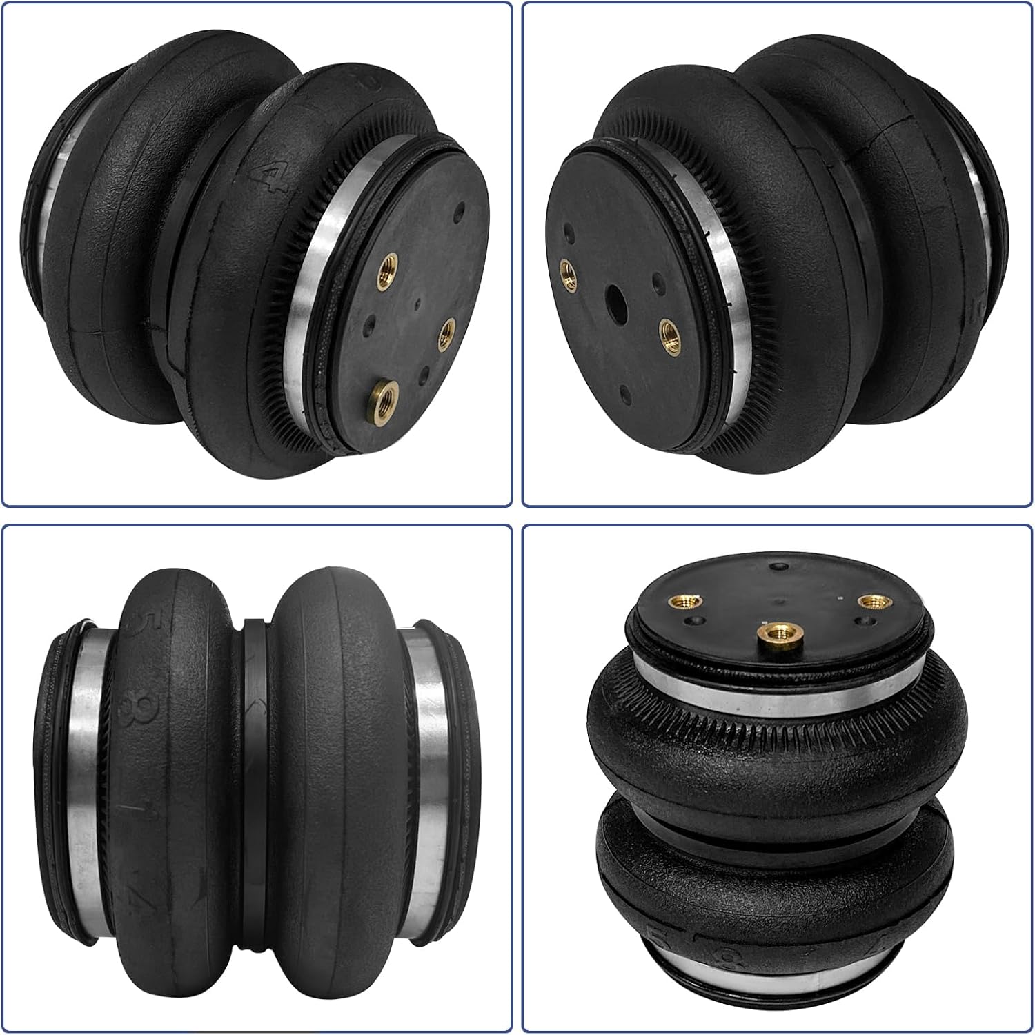Rear Air Spring Suspension Kits Compatible with 19-26 Chevrolet Silverado 1500 Non-Trail Boss GMC Sierra 1500 Non-AT4 OEM Airlift 57288 up to 5,000 lbs