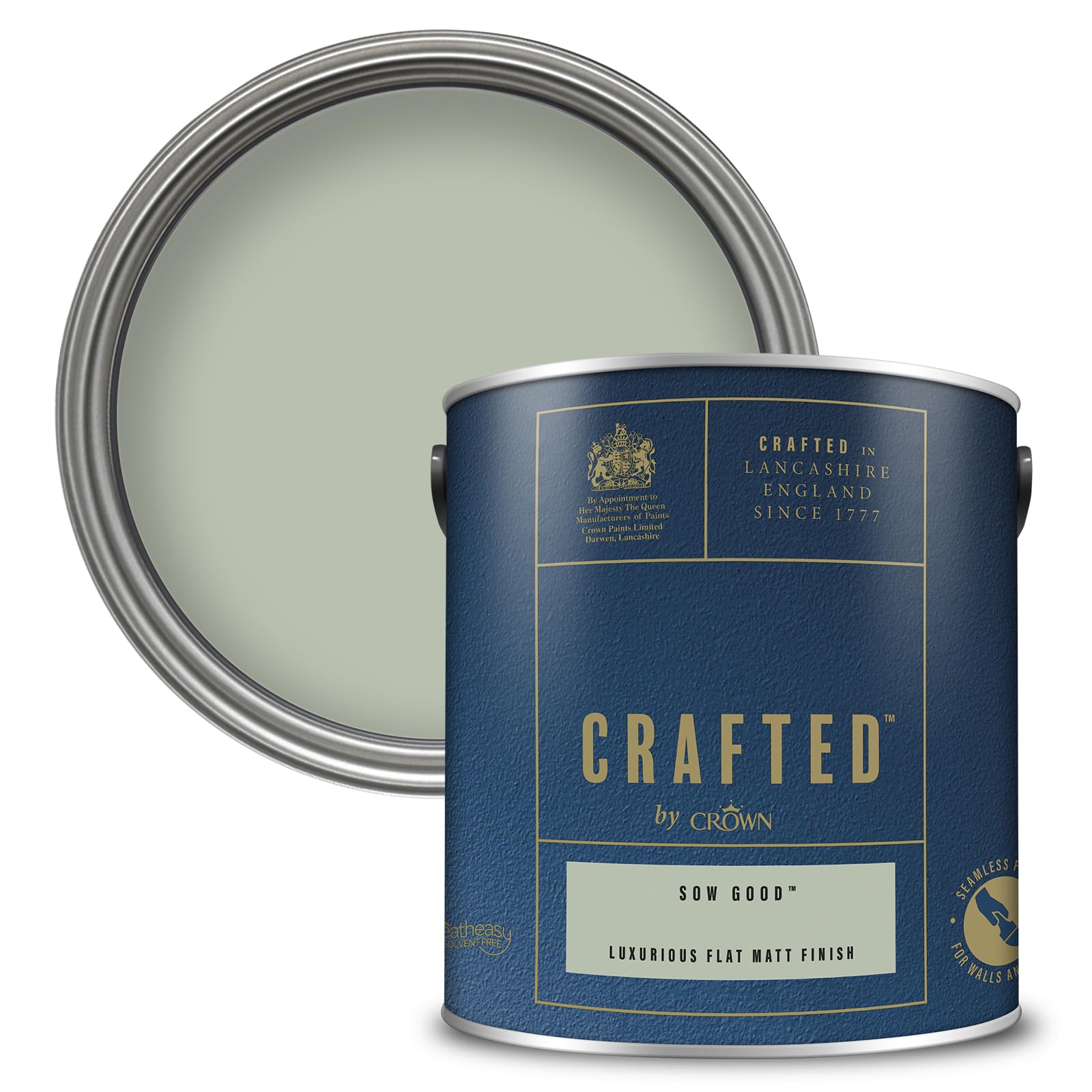 Crown Crafted Flat Matt Paint 2.5L - Sow Good