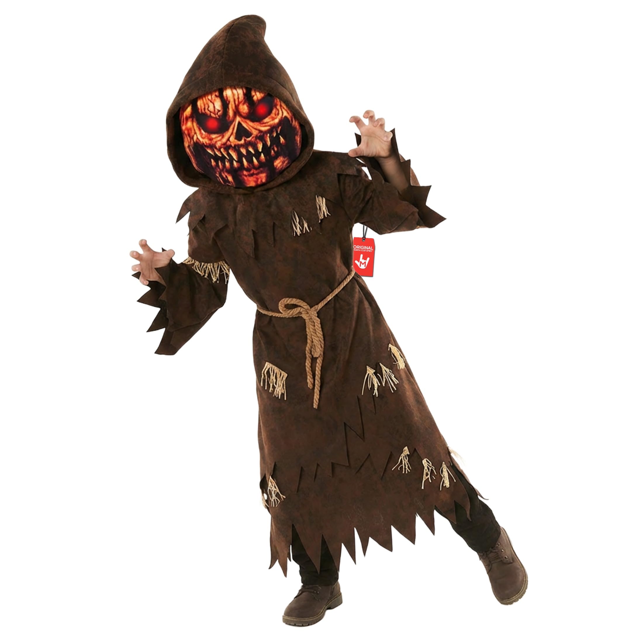 Morph Costume Spaventapasseri Bambino, Costume Halloween Bambino