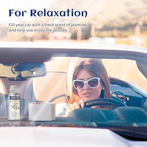 Miniatura 5 de HIQILI Aceite esencial de jazmín de 16 onzas líquidas, 100% puro y natural para difusor, cabello, piel, fabricación de perfumes, 16.9 fl oz