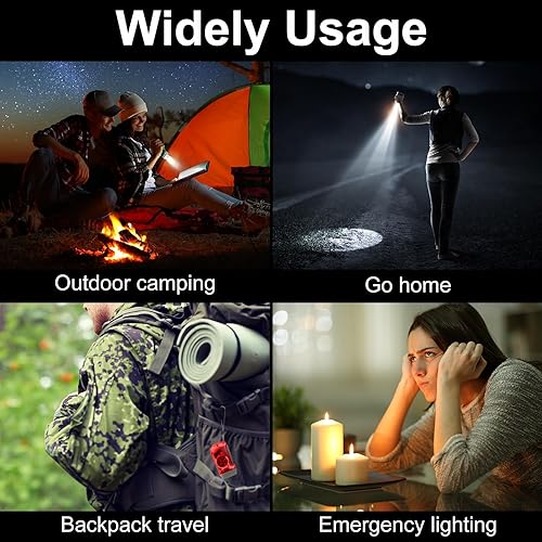 Miniatura 6 de Treela 36 linternas de manivela de mano, operación de Navidad, artículos a granel, linterna para apretar, no requiere batería, linterna de 3