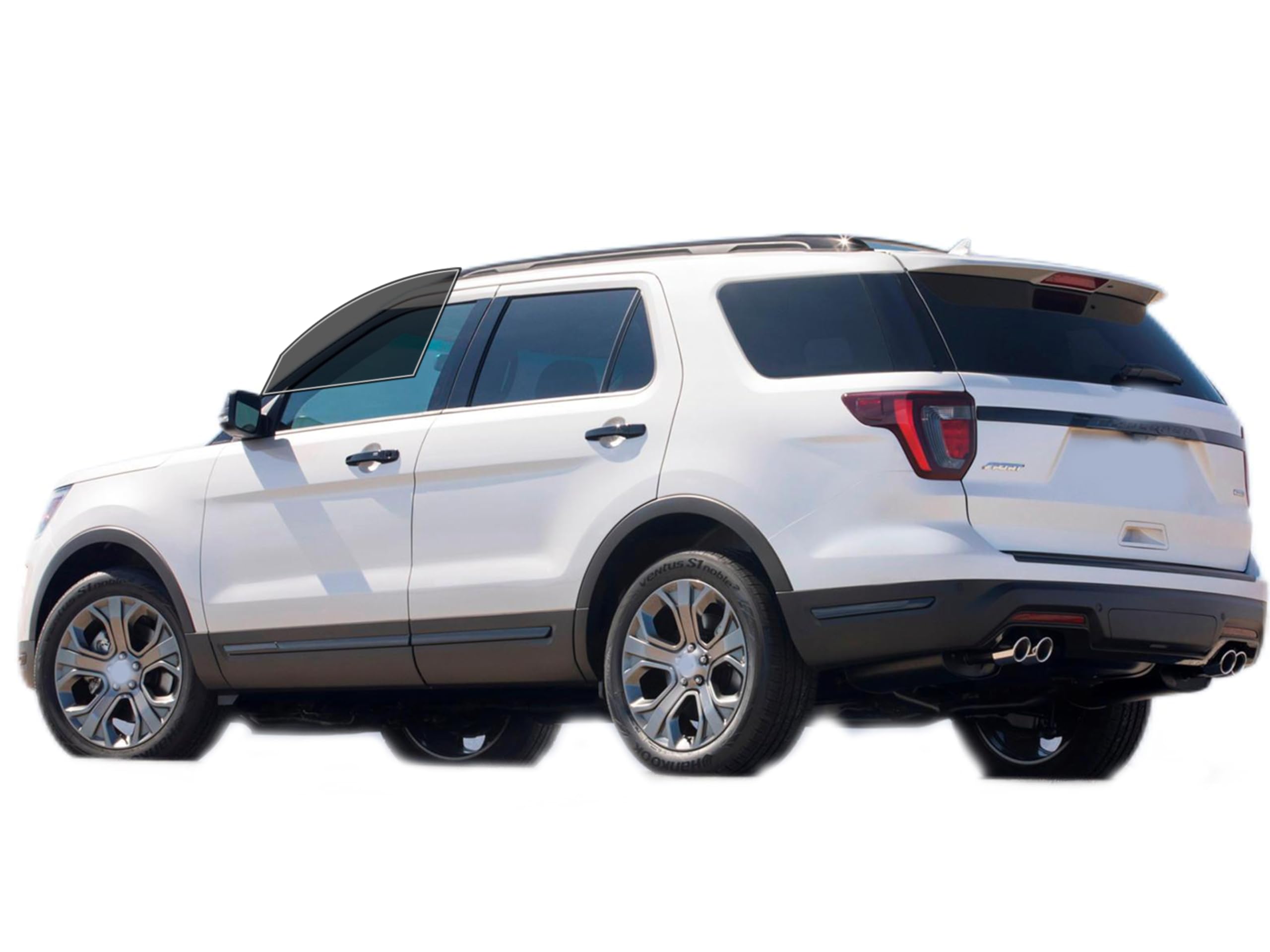 AUTOTEK Precut Window Tint Film Front Two Door Windows Tint Film Cars Sun Blocking Protection Privacy Anti Shatter Glass 2 Ply Computer Cut Any Tint Shade for Ford Explorer 2011-2019