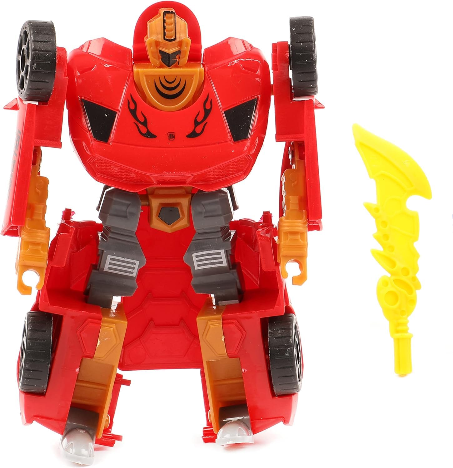 Transformable Robot Sports Car Set of 3 Cars Transformable into Robot Transformable Robot Robot Toy for Children Robot Transformable Car Transformable - Image 3