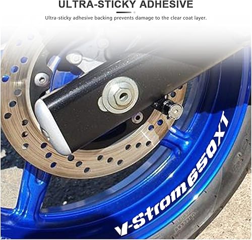 Miniatura 6 de WITTSY Motorcycle Stickers Waterproof Body Decal V-Strom 650 XT 2019 Accessories for Suzuki VStrom DL 650 XT 650XT 2012-2022 (Color  Gris)
