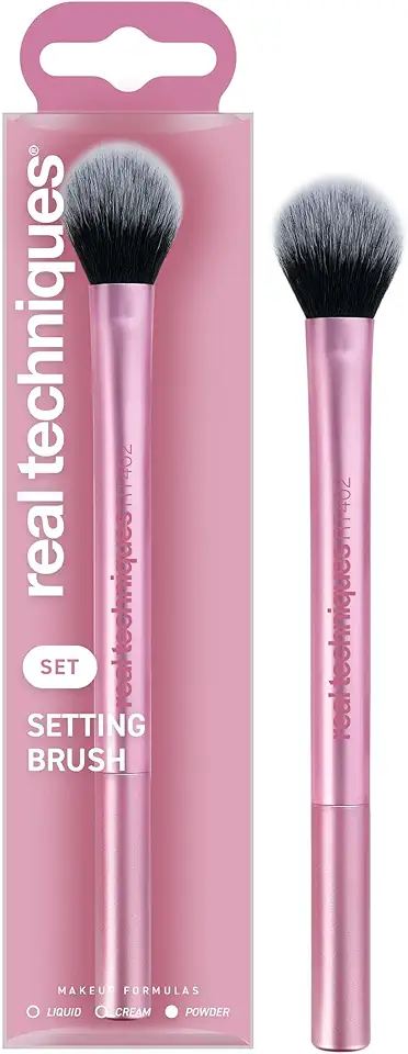 Real Techniques Pincel para Definição e Contorno Setting Brush, Rosa