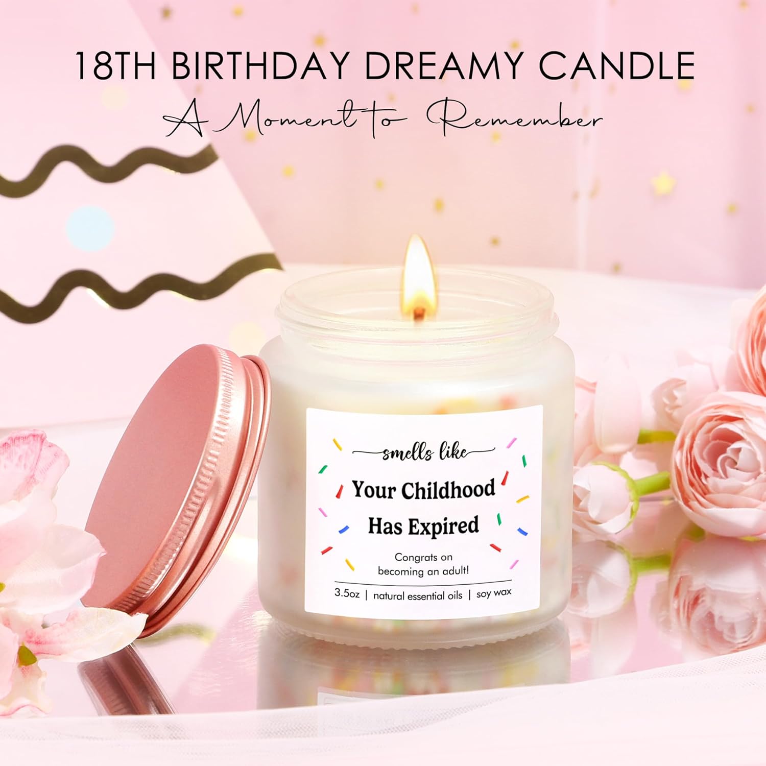 18th Birthday Gifts for Girls Trendy 18 Year Old Girl Birthday Gifts for 18 Year Old Girl Gift Ideas Unique Age 18 Gift for Female Teen Girls Her Daughter Happy 18th Decoration Presents with Tumbler - Image 5