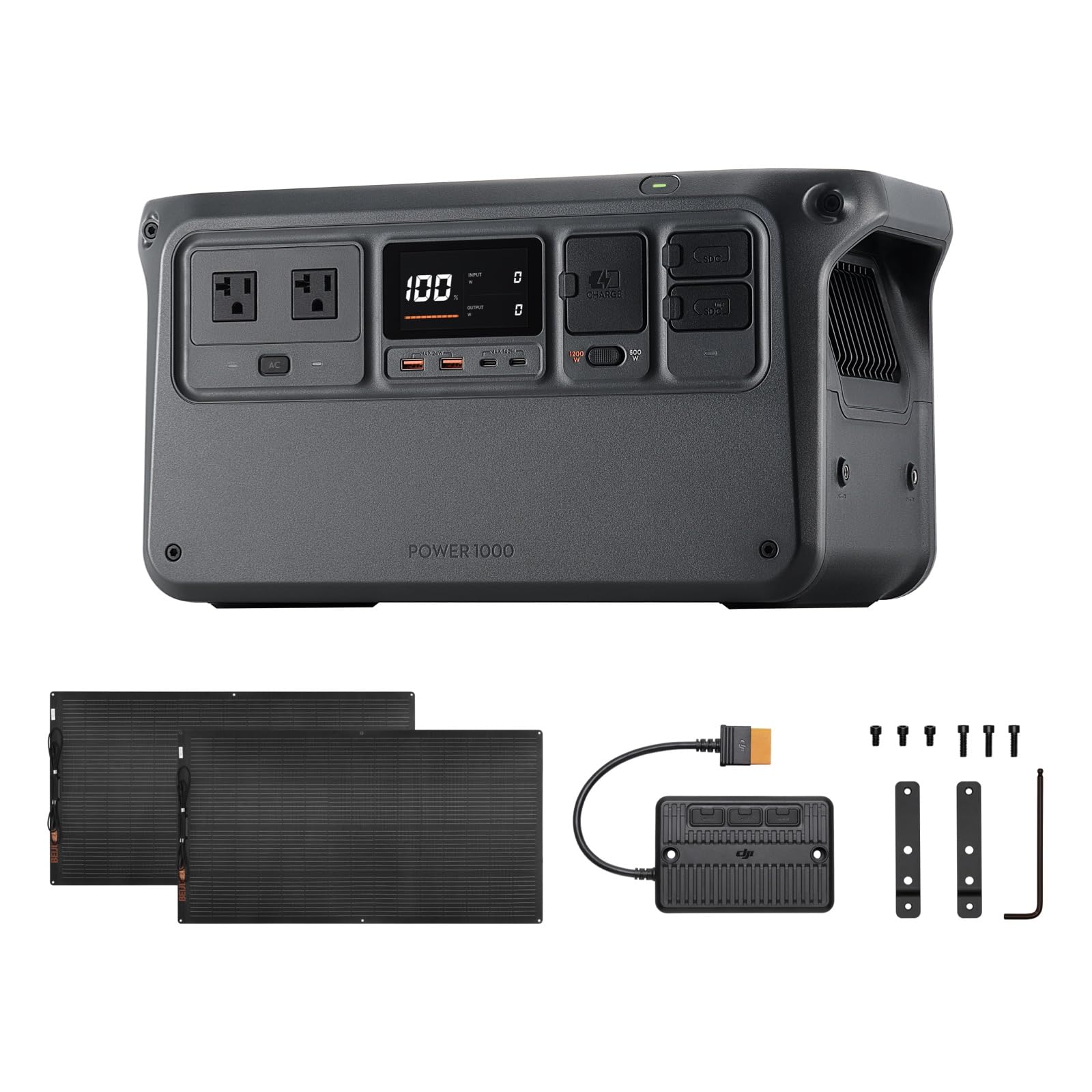 Amazon.co.jp: DJI Power 1000 ポータブル電源+ 200Wフレキシブル