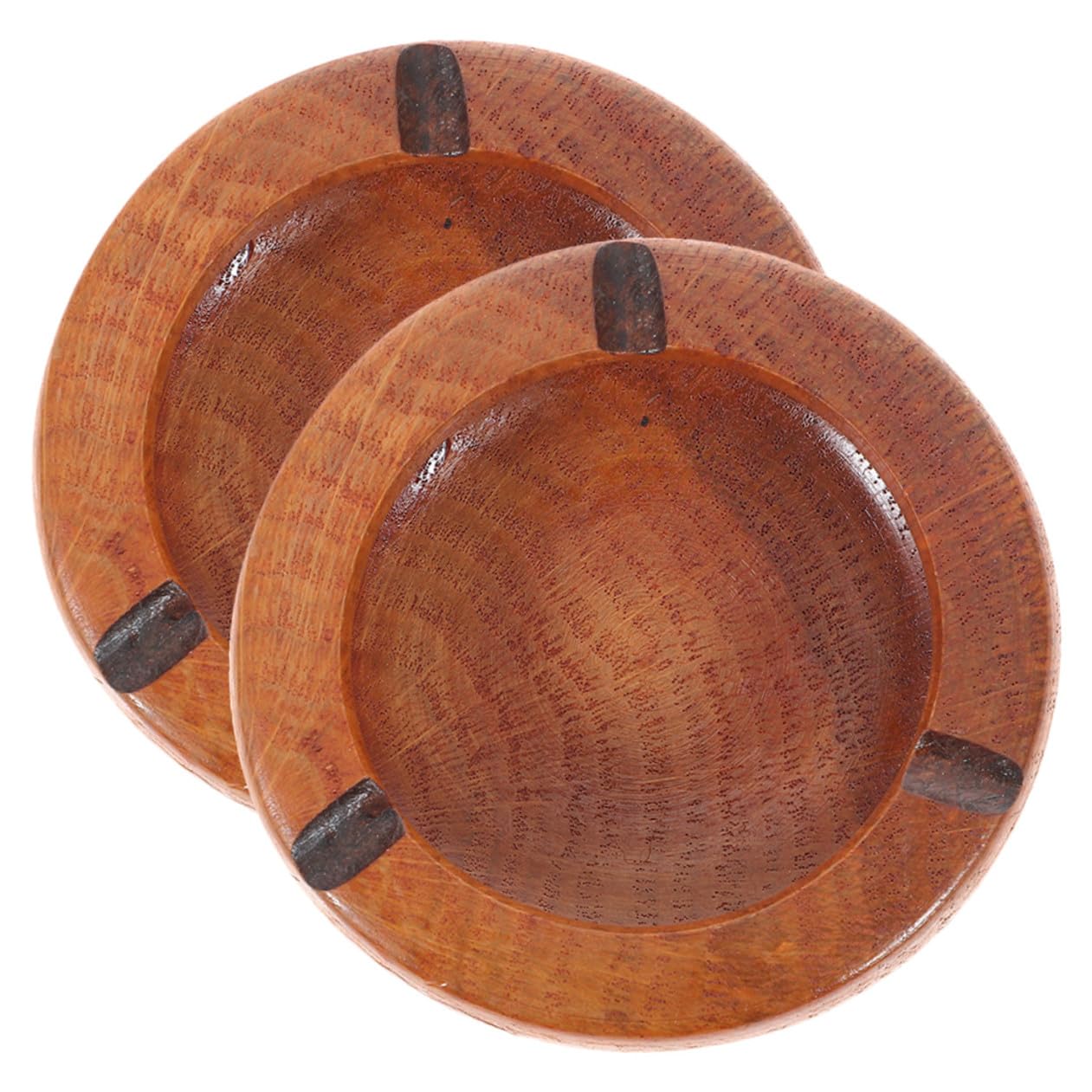 Cendrier en bois vintage idée cadeau décoration maison