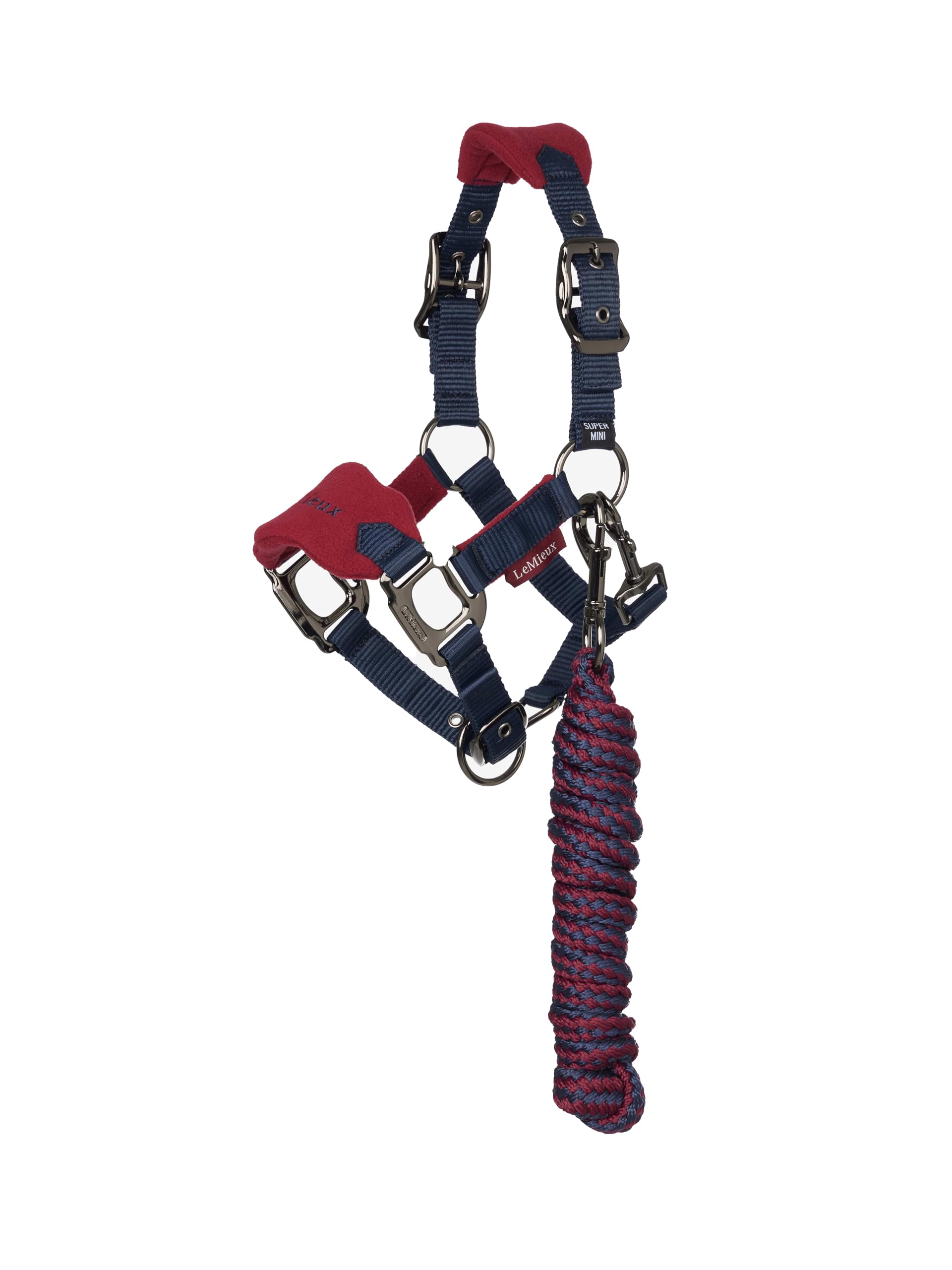LeMieux Mini Vogue Halter und Bleiseil, perfekt für Ponys, verstellbar auf Bürgersteig und Umfrage