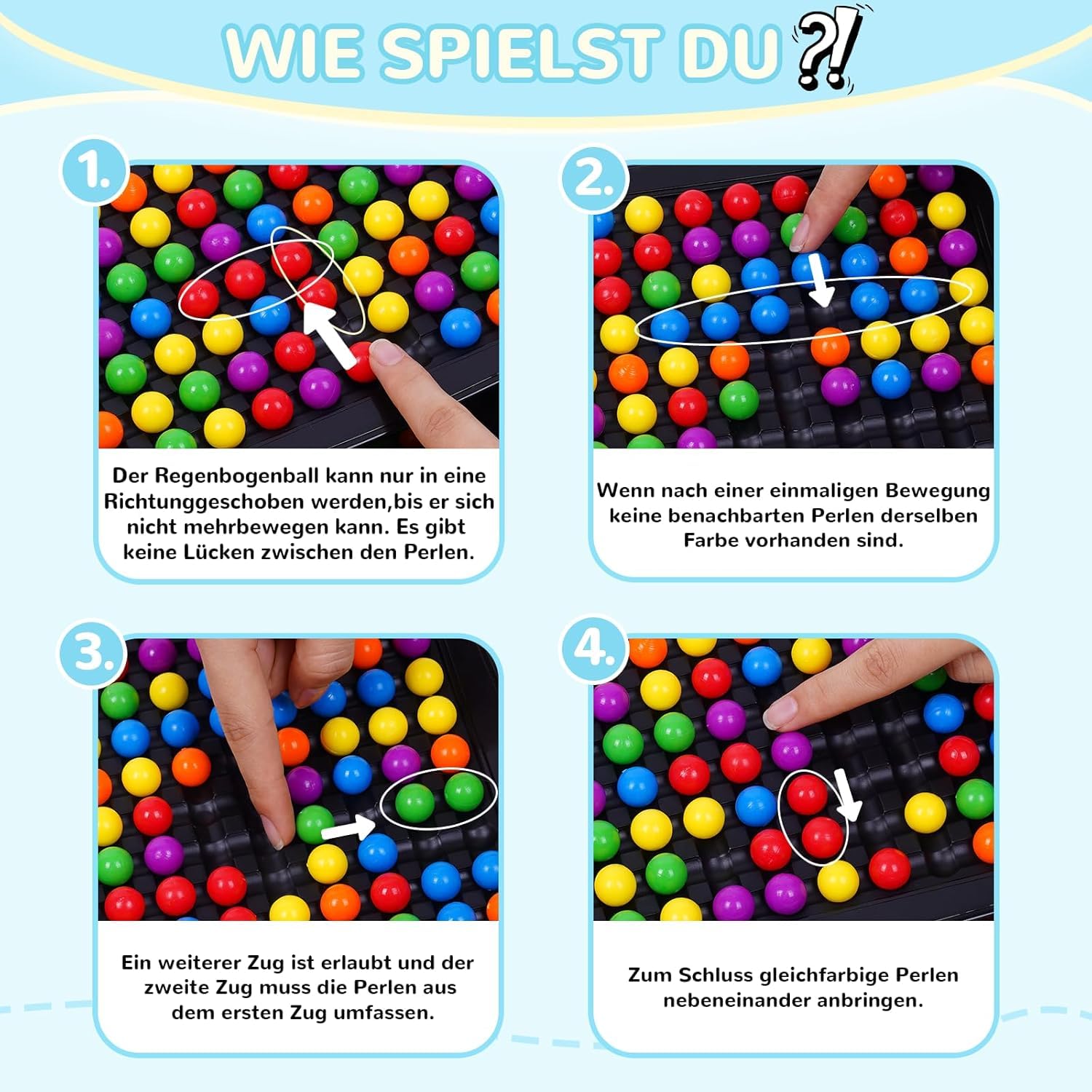 OSDUE Échiquier intellectuel,120 Pièces Jeu D'élimination De Boules Arc-en-ciels Intellectual Chessboard Dual Duel Jeux de Société D'association de Perles pour Enfant et Adultes OSDUE Échiquier intellectuel,120 Pièces Jeu D'élimination De Boules Arc-en-ciels Intellectual Chessboard Dual Duel Jeux de Société D'association de Perles pour Enfant et Adultes
