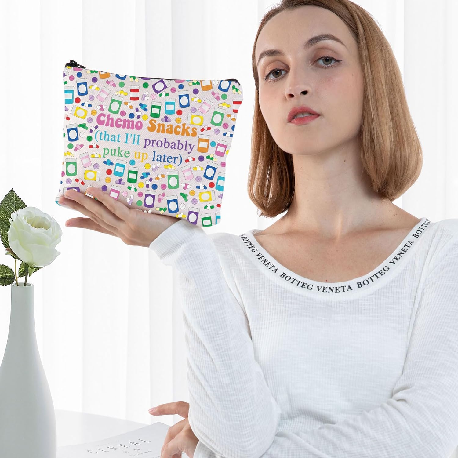 G2TUP Funny Chemo Snacks Chemo Bag Chemo Care Package For Women Warriors (Chemo Snacks NEW) - Image 5