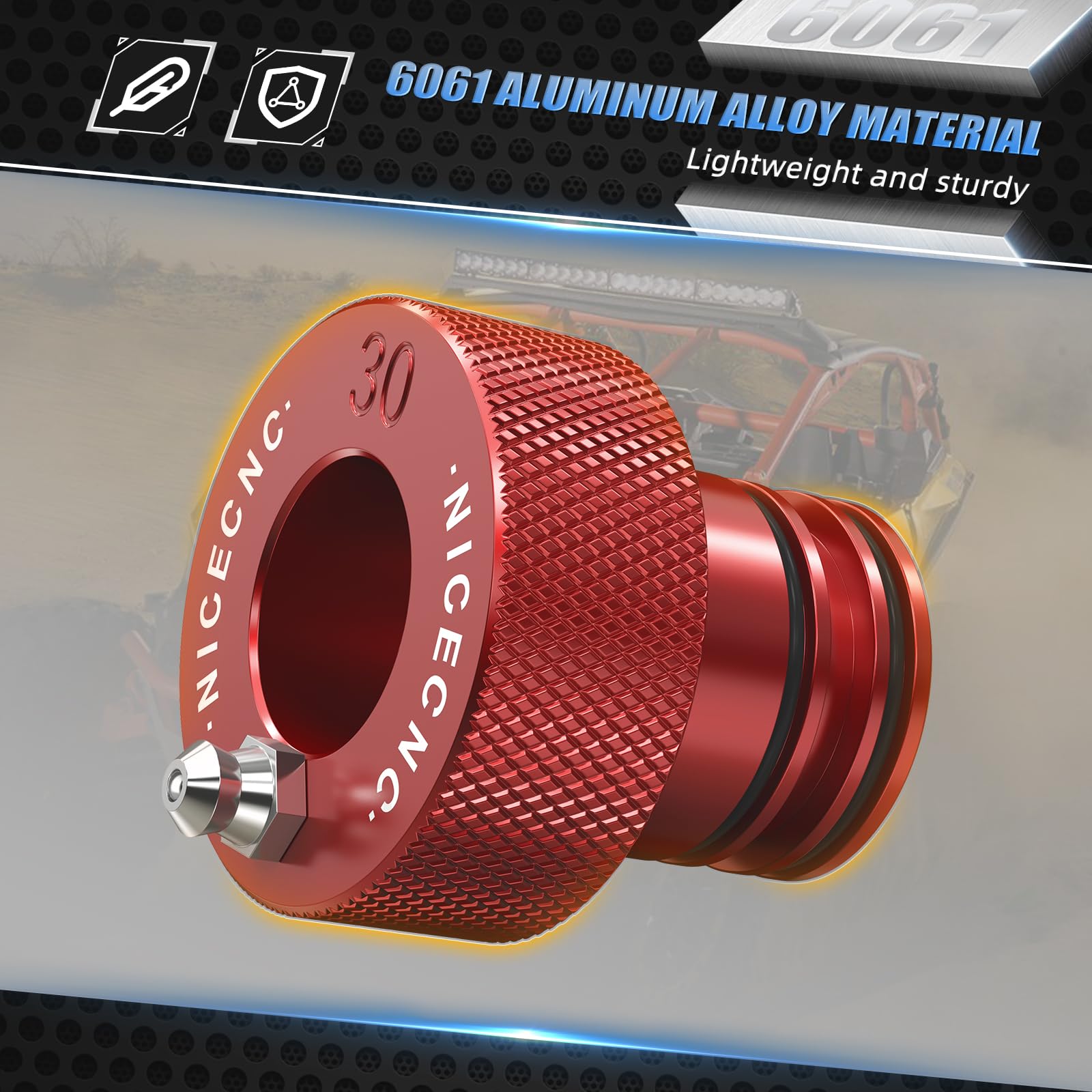 NiceCNC 30MM UTV ATV Roulement De Roue Graisseur Outil De Service De Graissage Pour Can-Am Maverick 1000R Commander Outlander DS450 293350040