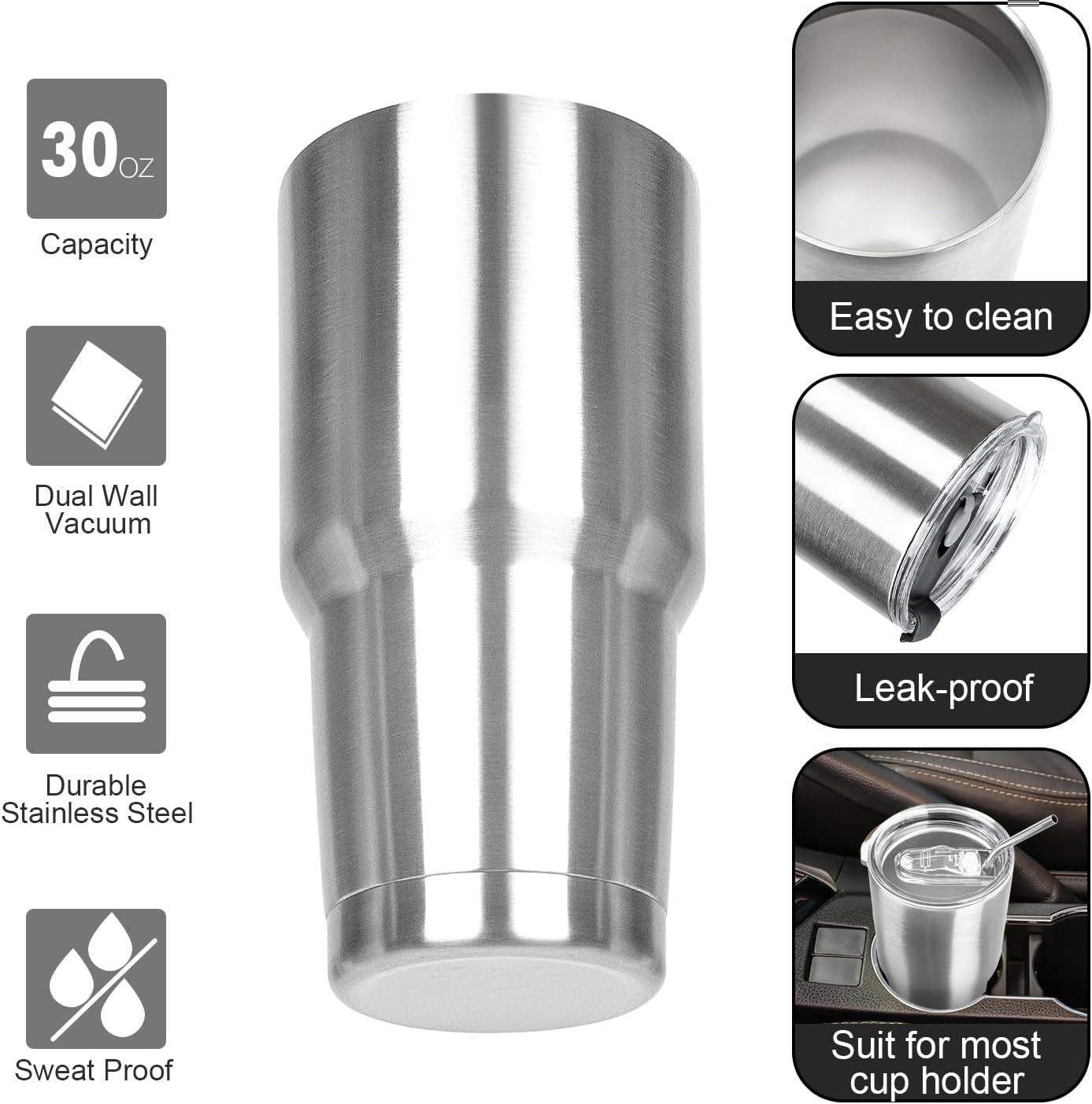 Keep Your Drinks Just Right: The Ultimate 30 oz Insulated Stainless Steel Tumbler Review