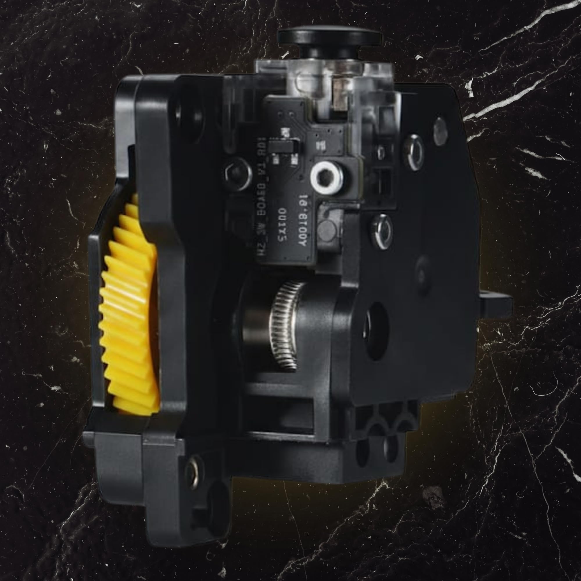 Estrusore P1 adatto per Bambu Lab per stampante 3D P1P, P1S, Hardened Steel Dual Gear, ricambio per estrusore Bambulab High Extrusion Force Filamento