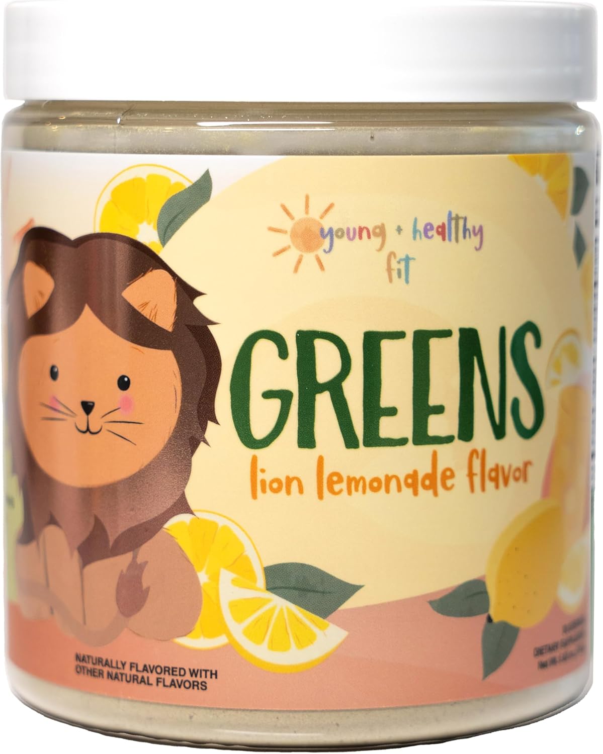 Young + Healthy Fit Kids Greens Powder, 30...