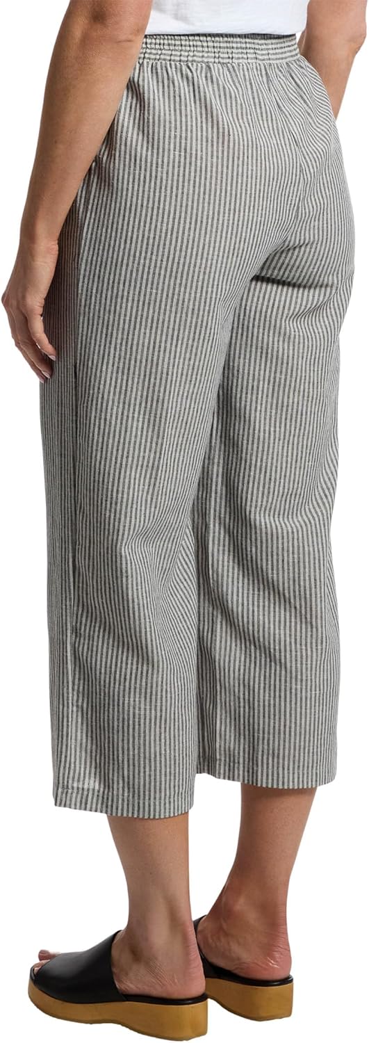 Mod-O-Doc Women's Cropped Wide Leg Pants - Image 3