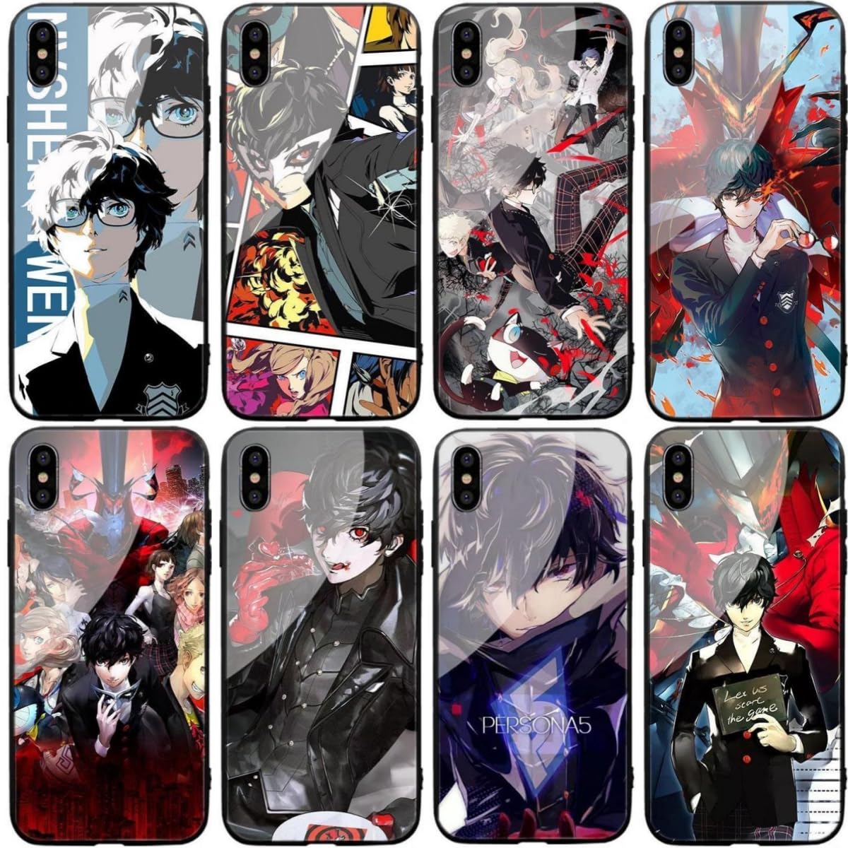 Amazon.co.jp: ペルソナ5 iPhoneケース スマホケース 雨宮蓮 坂本竜司 