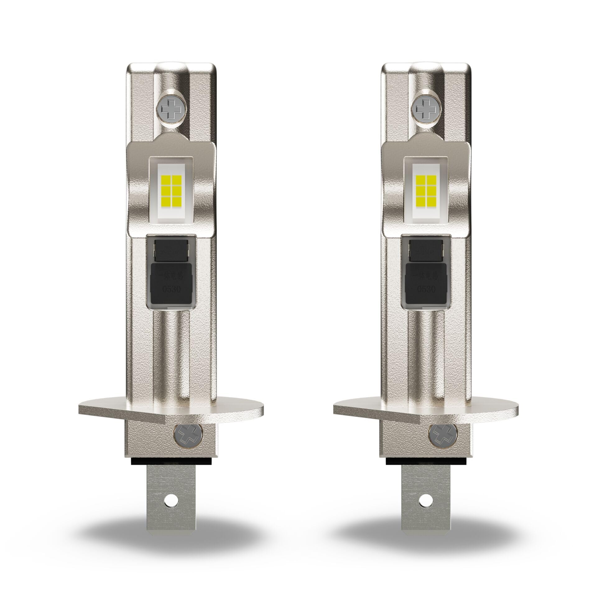 OSRAM LEDriving HL EASY ≜ H1, lámpara LED de luz de carretera y de cruce, blanco frío 6500K, no necesita accesorios, solo para uso todoterreno, sin ECE, 2 lámparas