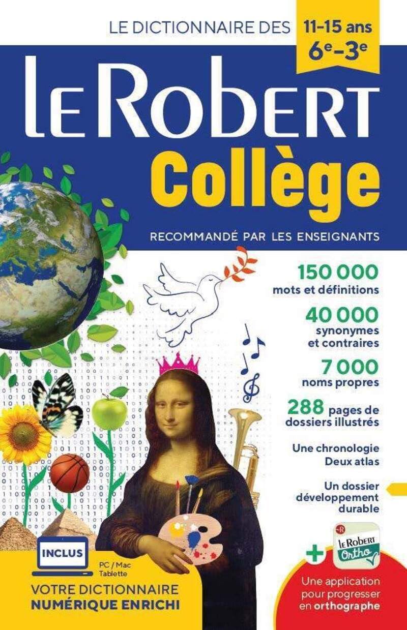 Le Robert collège: Avec 1 carte numérique (Le Robert Scolaire)