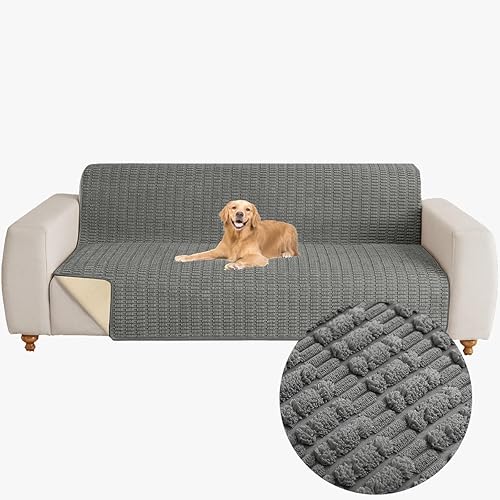 Miniatura 1 de Muamar Funda de sofá para cama de perro, funda antideslizante impermeable para sofá de sala de estar, tapete de asiento, tapete para perro,