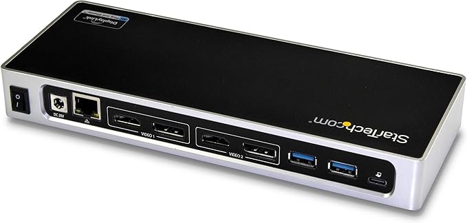 Dock USB-C & USB-A StarTech.com Dual Monitor 4K 60Hz DisplayPort HDMI miniatura 3