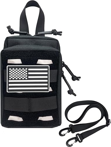 Bolsa táctica reflectante Molle administrador, Molle bolsa de uso general EDC Molle Utilidad herramienta bolsa organizador bolsa modular bolsas