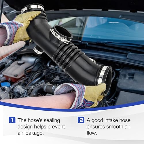 Miniatura 5 de Manguera de admisión de aire automotriz para Toyota 4Runner 1996-1998, 17881-62091, 696-129, pieza de repuesto, manguera de admisión