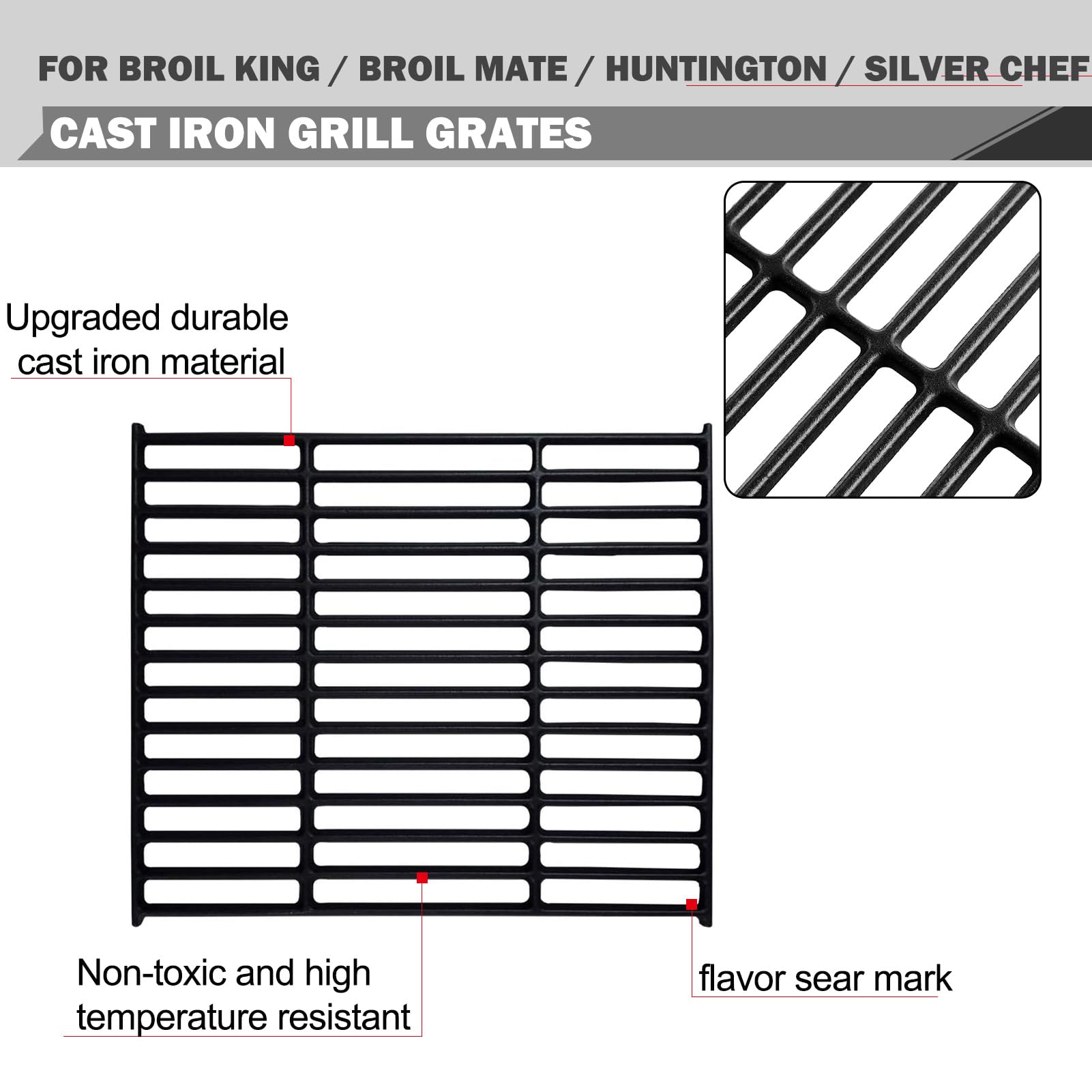 9865-54 Grates Pièces De Rechange Pour Grille Broil King 9865