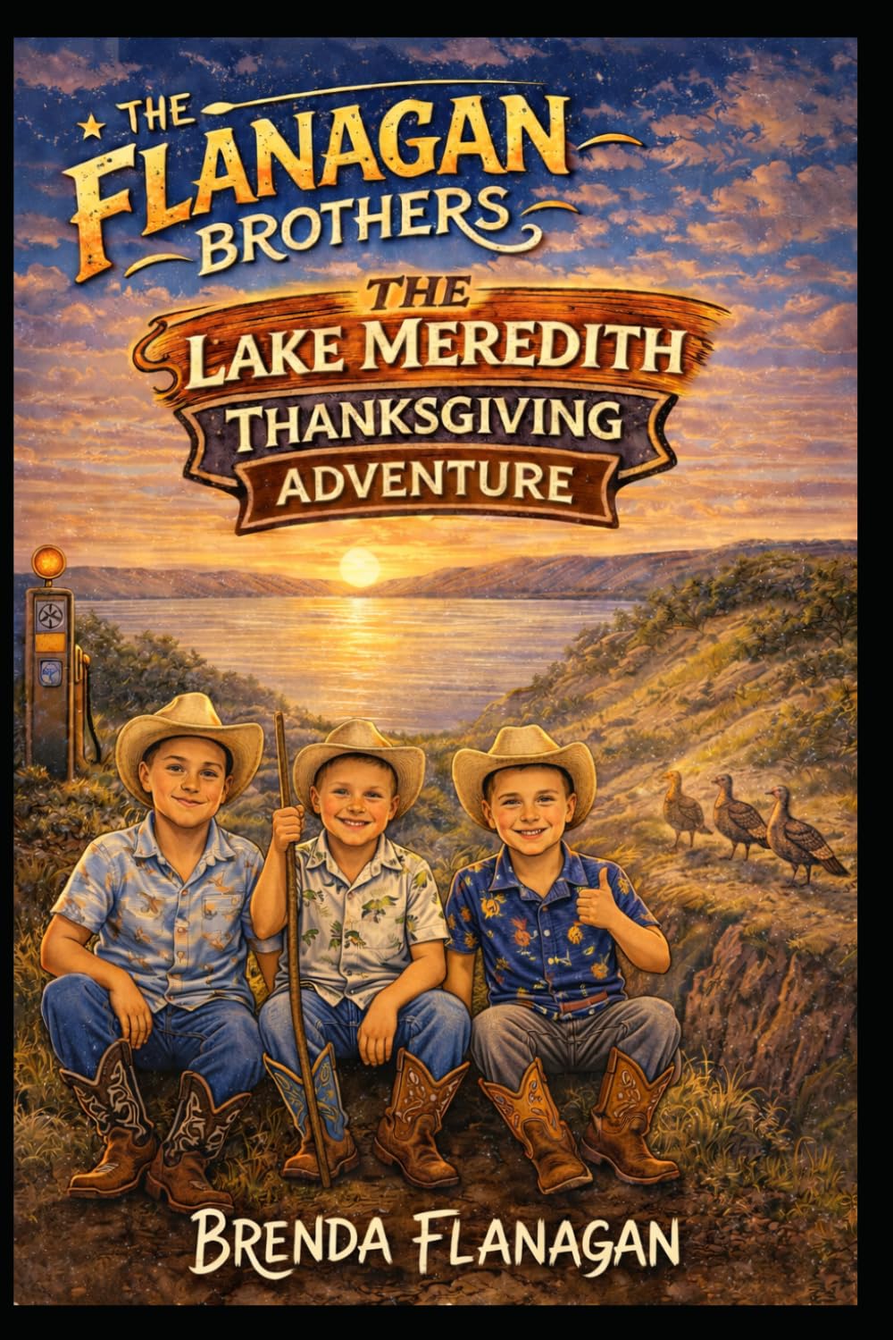 The Lake Meredith Thanksgiving Adventure: 4 (The Flanagan Brothers)