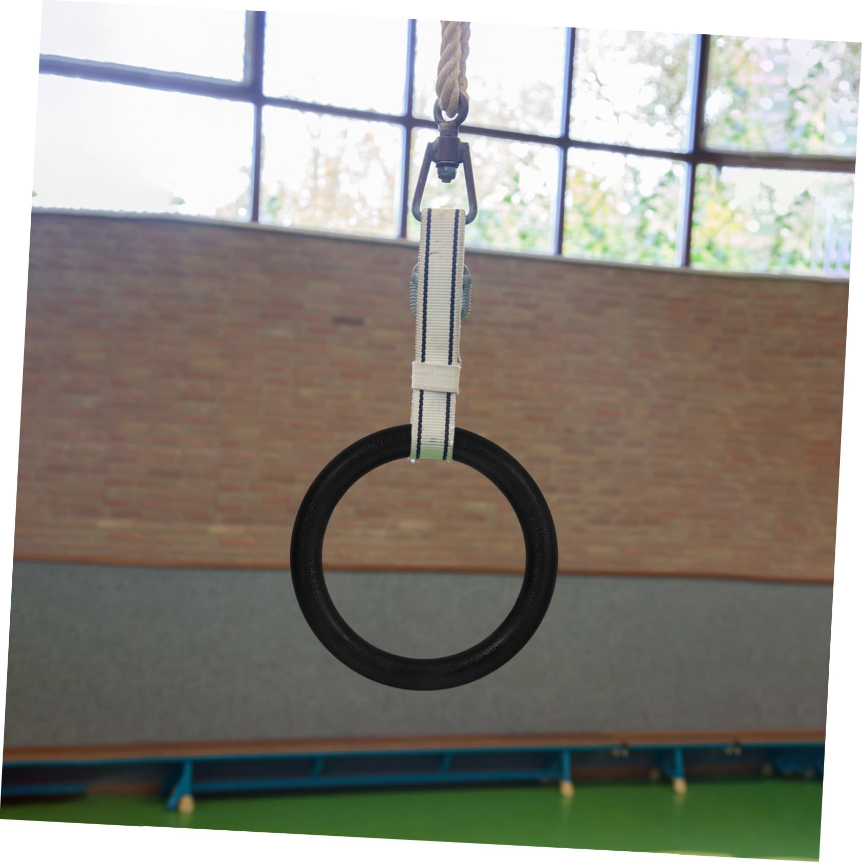 Anillas de Gimnasia de Repuesto 2piezas ABS Negro hasta 400kg