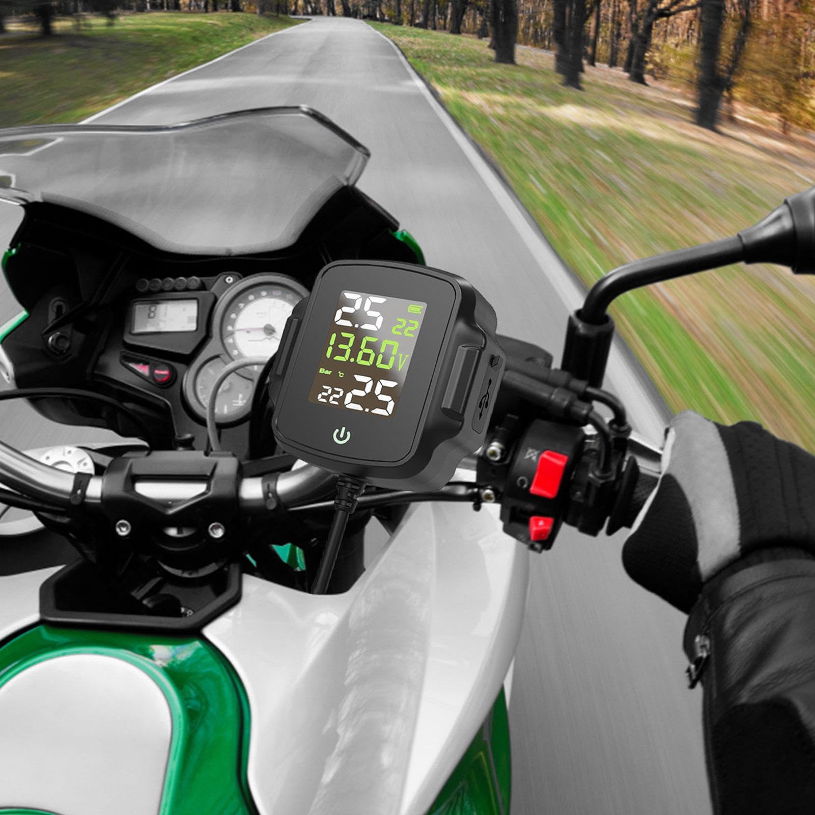 Monitor di pressione dei pneumatici per auto – Sensore per moto
