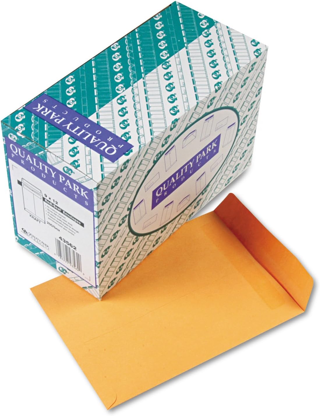 Redi Seal Catalog Envelope, 9 X 12, Brown Kraft, 250/box