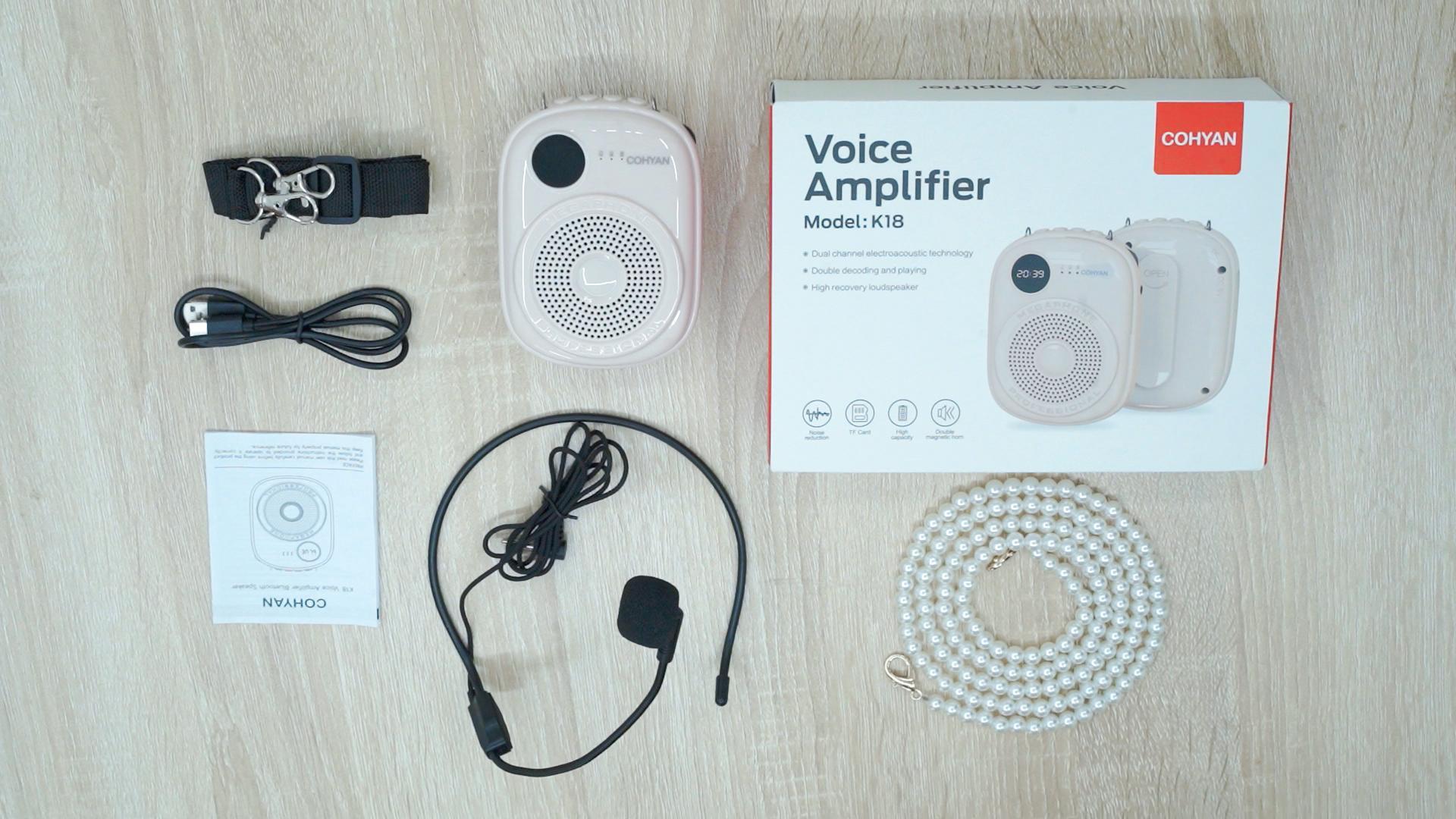 Amazon.com: Voice Amplifier for Teachers, Portable Bluetooth Wired
