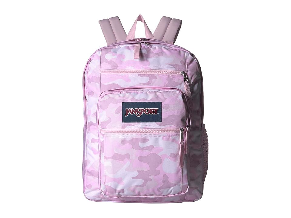 

JanSport Big Student (Cotton Candy Camo Print) Backpack Bags, Pink