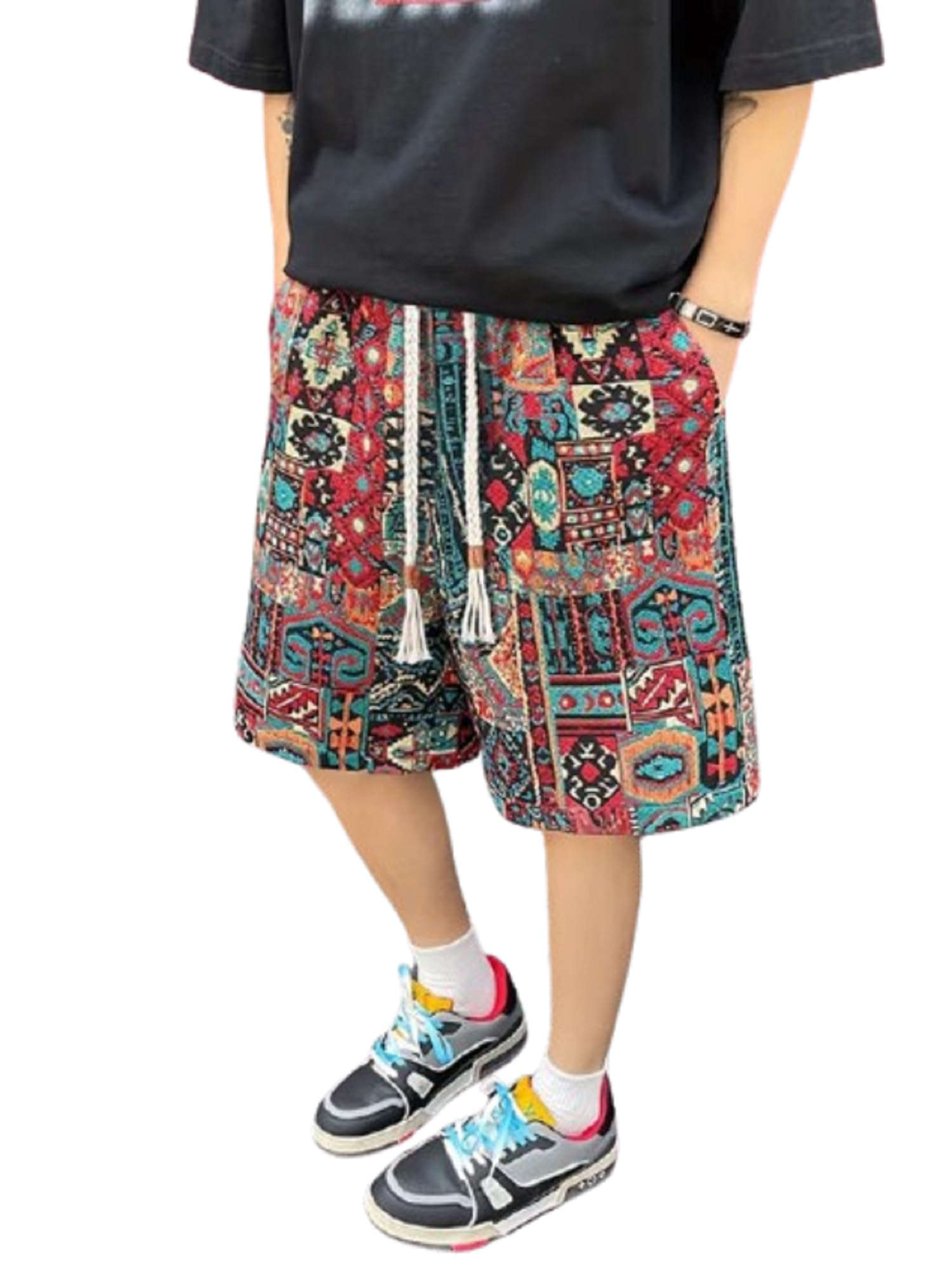 Lymio Printed Short for Men|| Men Short || Stylish Look Design Shorts (Shorts-50-52)-picture-40
