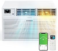 Vista 1 de ROVSUN Smart 12000 BTU Through the Wall Air Conditioner with Heat, Wall AC Unit & Heater Combo with Remote, APP & Voice Control & Timer Function