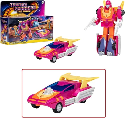 Transformers The 1986 Movie G1 Retro Reissue Autobot Hot Rod 6.0 en figura de acción exclusiva