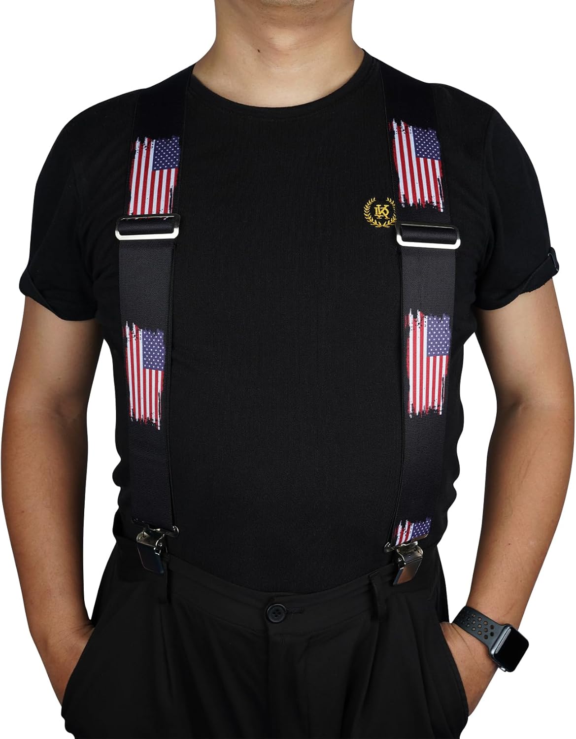 MELOTOUGH Men's Suspenders w/Clip Heavy Duty suspenders for men Big and Tall Work suspenders for Jeans - Image 2