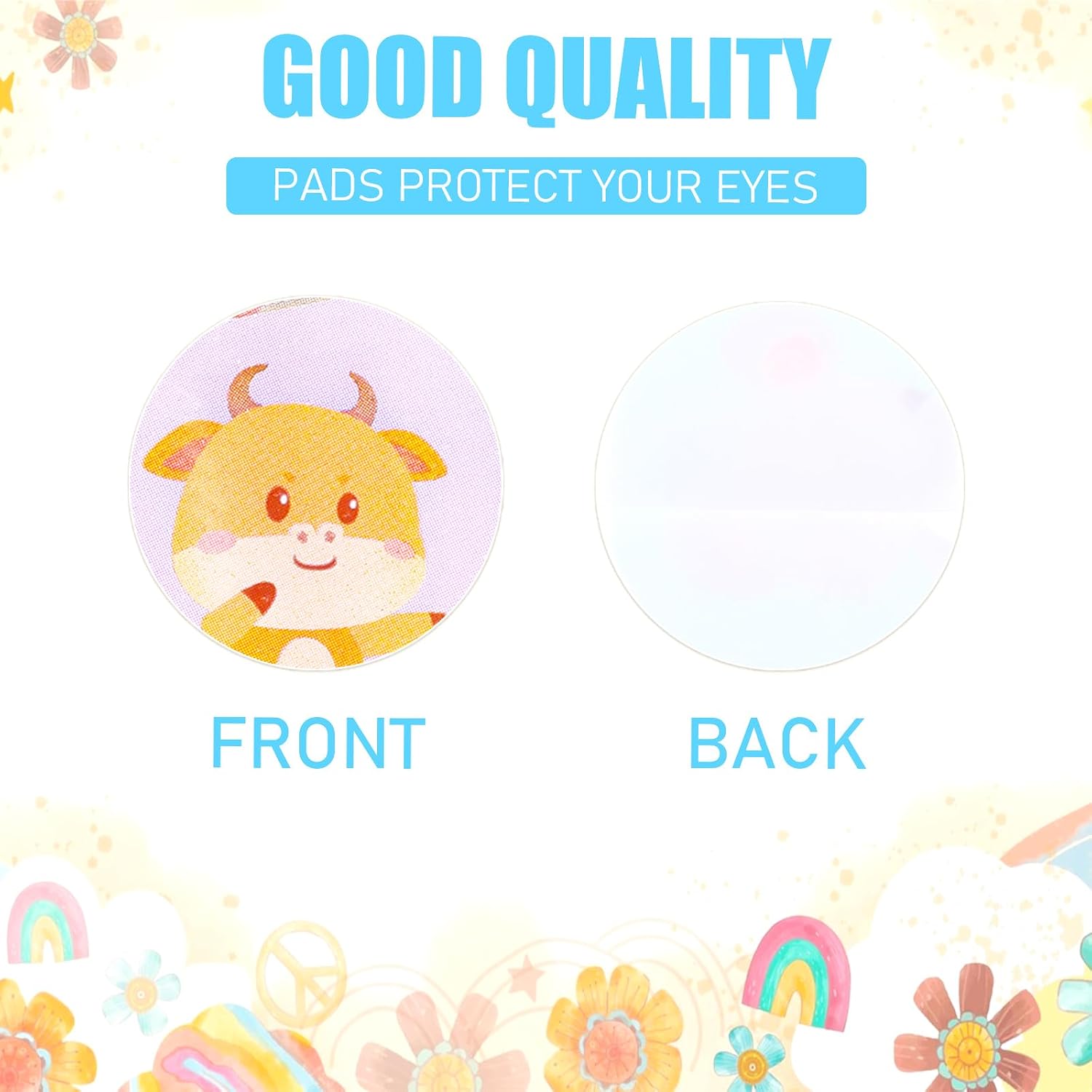120Pcs Cute Kids Bandages 12 Styles Cartoon Animal Pattern Bandaids Variety Pack, 0.9In Round Vaccination Bandage Adhesive Plaster Dot, Kids Bandaids for Small Wounds, Pimples, Vaccination