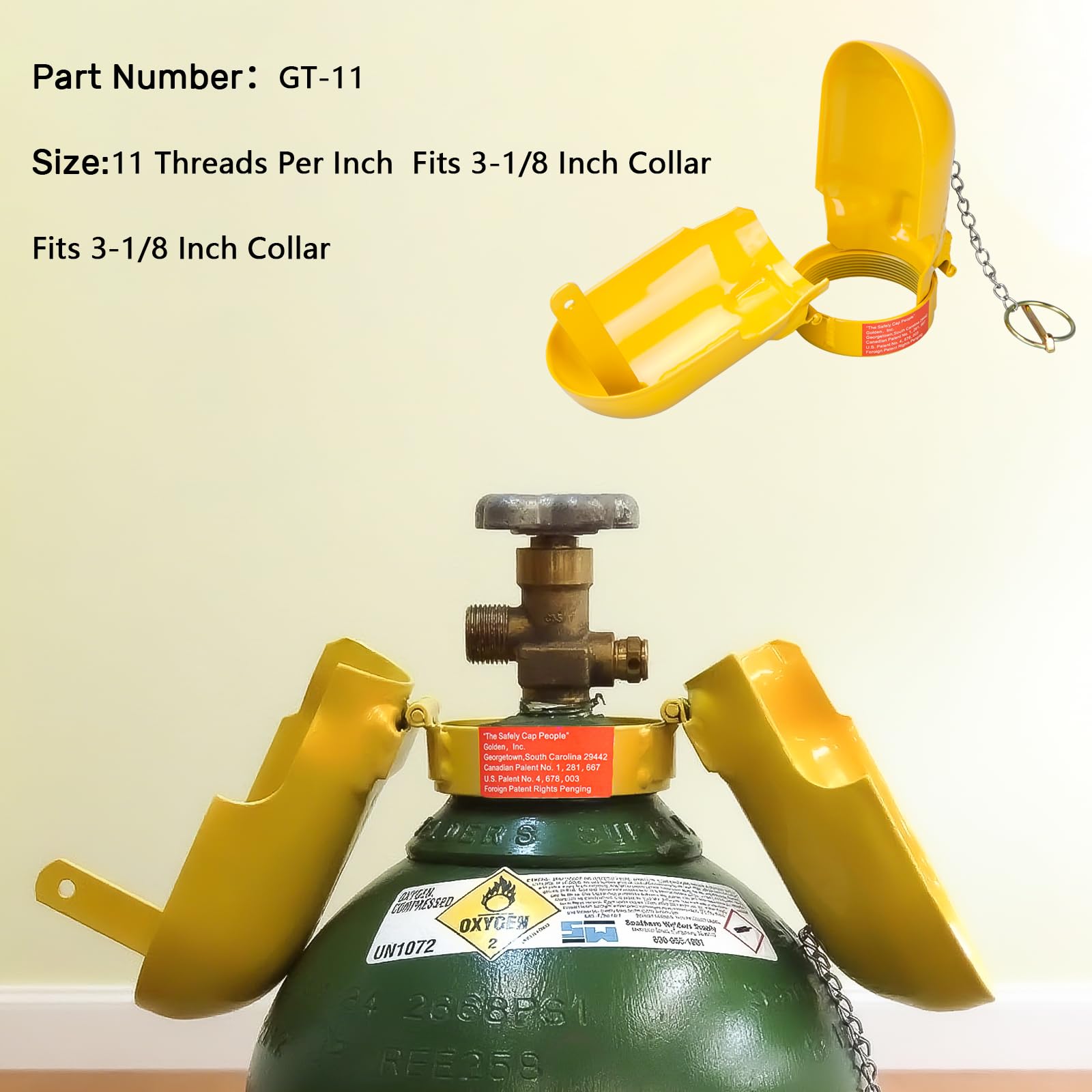Regulator Cap Sign Snapklik.com : Gas Cylinder Regulator Protector Safety Cap Fine Thread ...