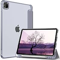 Vista 11 de Kenke Nueva Funda iPad Pro de 11 Pulgadas 4ª/3ª/2ª/1ª Generación 2022/2021/2020/2018 con Soporte para Lápiz Integrado en el Lado Izquierdo, Cubierta