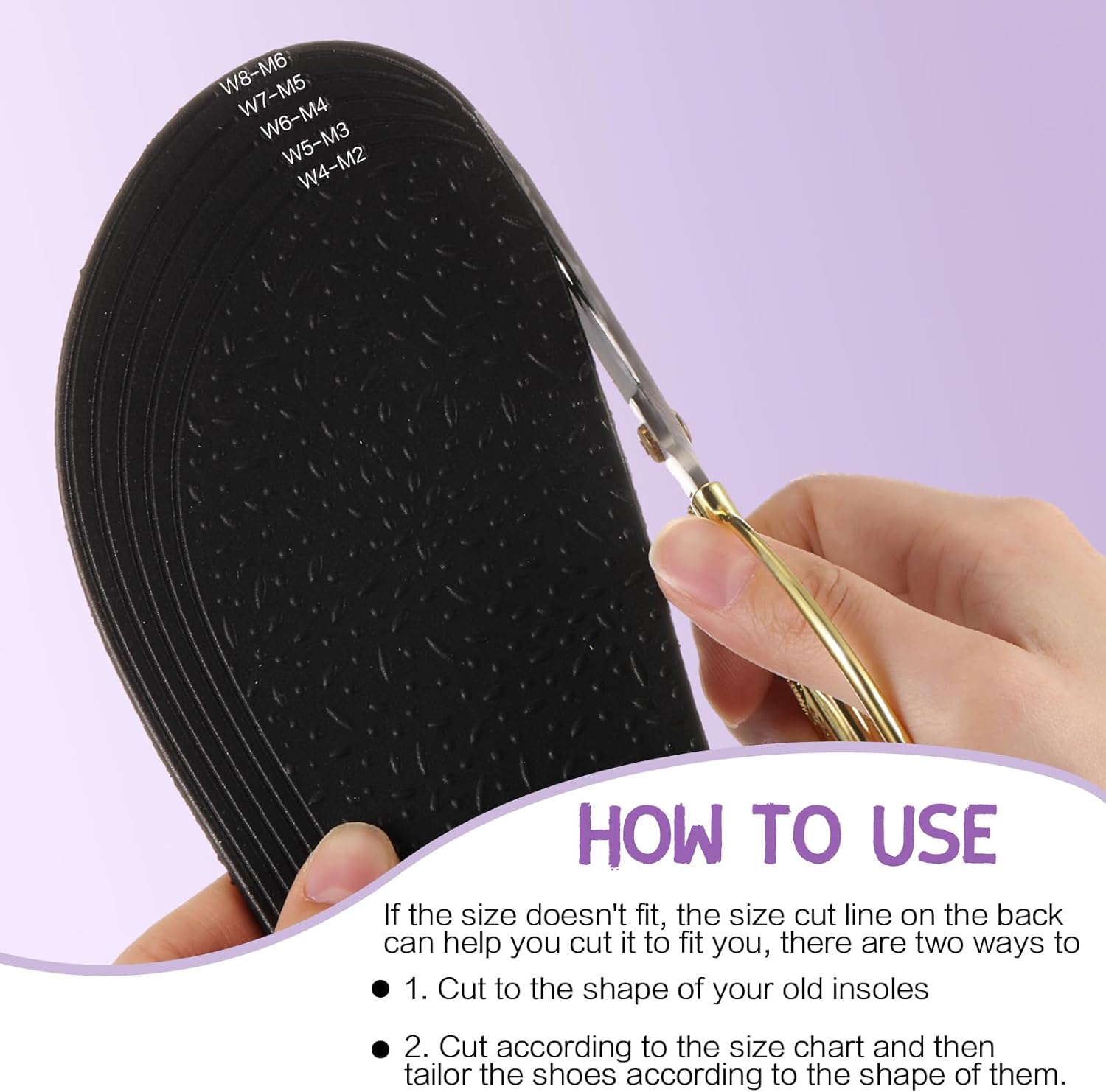 6 Pairs Shoe Insoles for Clog Garden Breathable Shoe Insoles Inserts No Show Socks for Women Men(Vintage Pattern) - Image 3