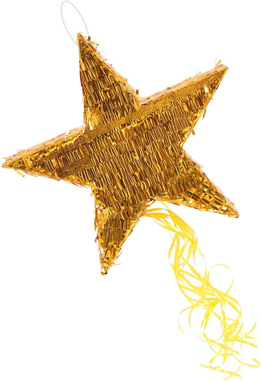 Pentagram Shape Pinata for Birthday and Bridal Shower Party Hanging Decoration Candy-filled Star Pinata for Fun Celebration Games and Festive Events