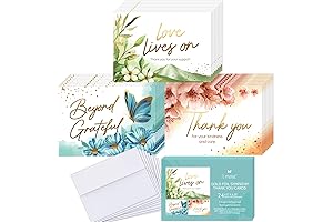 T MARIE Sympathy Thank You Notes