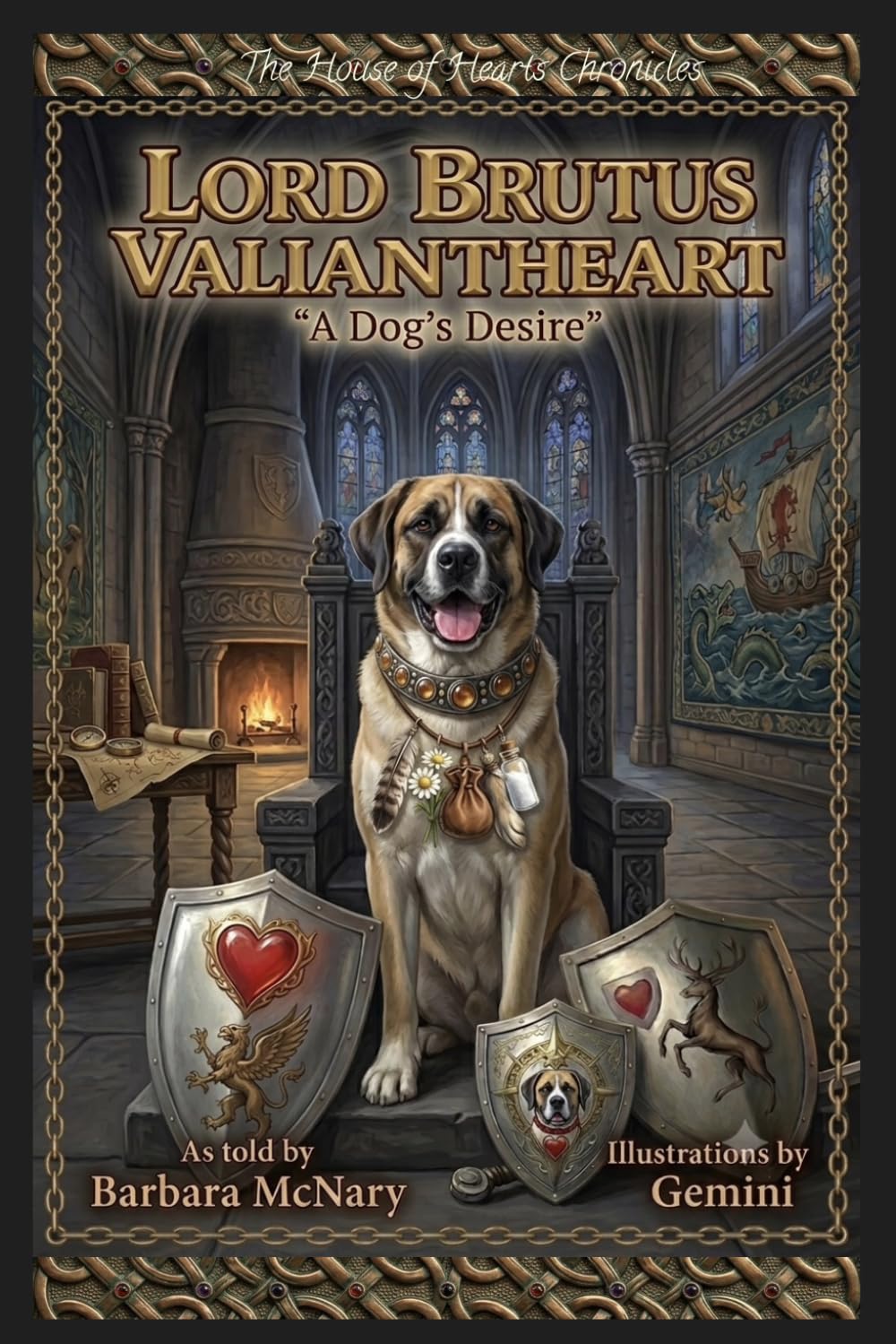 Lord Brutus Valiantheart: A Dog’s Desire (The House of Hearts Chronicles)