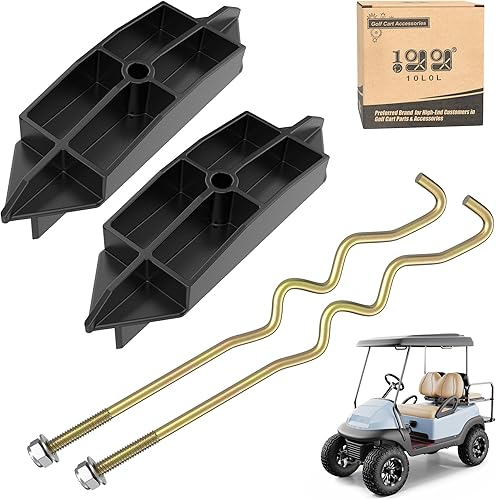 Miniatura 9 de 10L0L Golf Cart Battery Hold Down Rods & Plate Kit for Club Car Precedent Electric Golf Cart 2008.5-Up Replace OEM Part#103374801 103357701 (2 Pack)