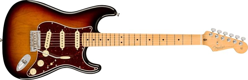 American Professional II Stratocaster - 3 Color Sunburst with Maple Fingerboard | 3 Color Sunburst with Maple Fingerboard