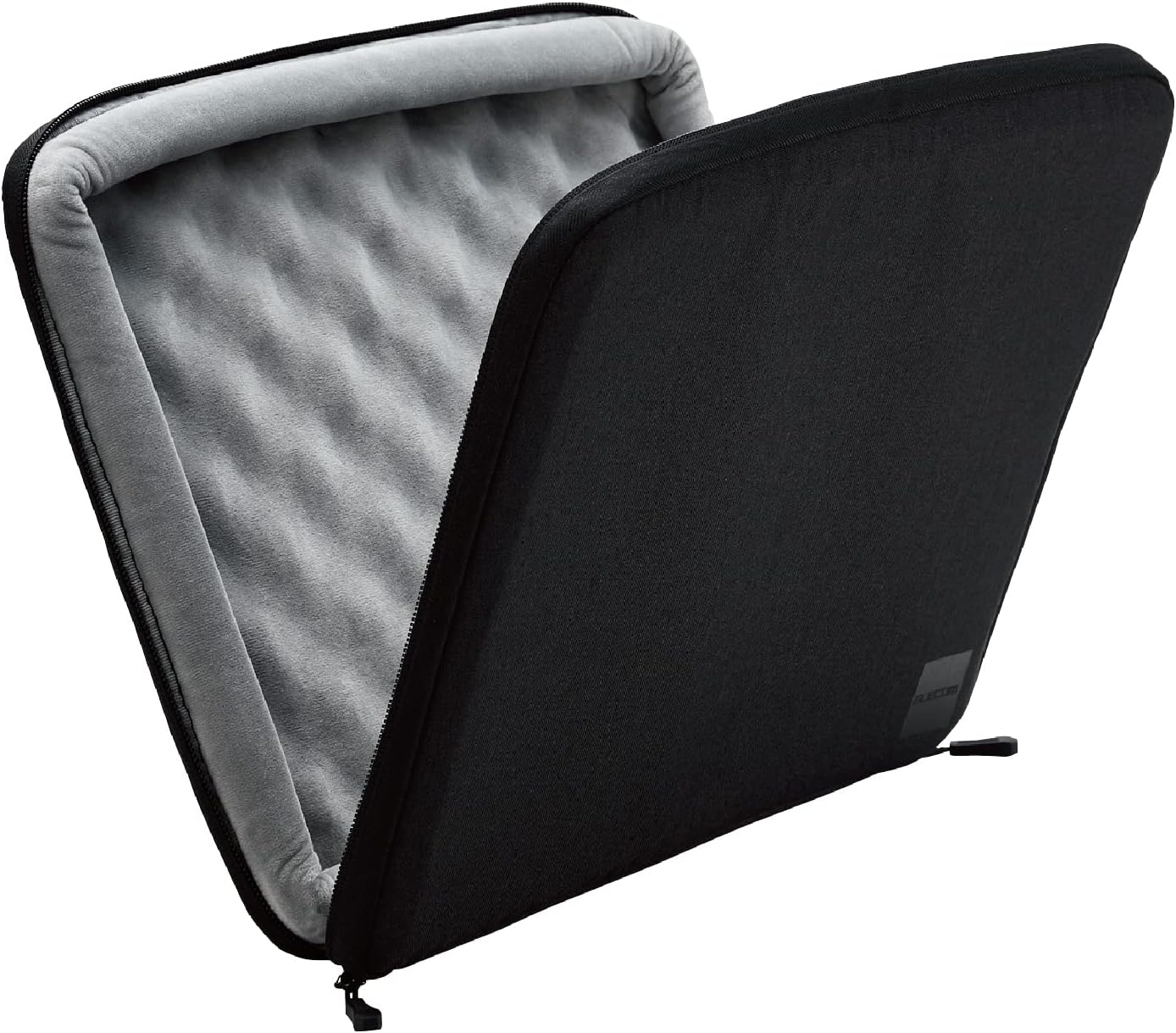 Elecom BM-IBSP15NBK Laptop Case for 15.6 Inch MacBook Air M2/M1, 13 Inch MacBook Pro M2/M1, 13 to 16 Inch, 360° Protection, Surface Water Repellent, Double Zipper, Black