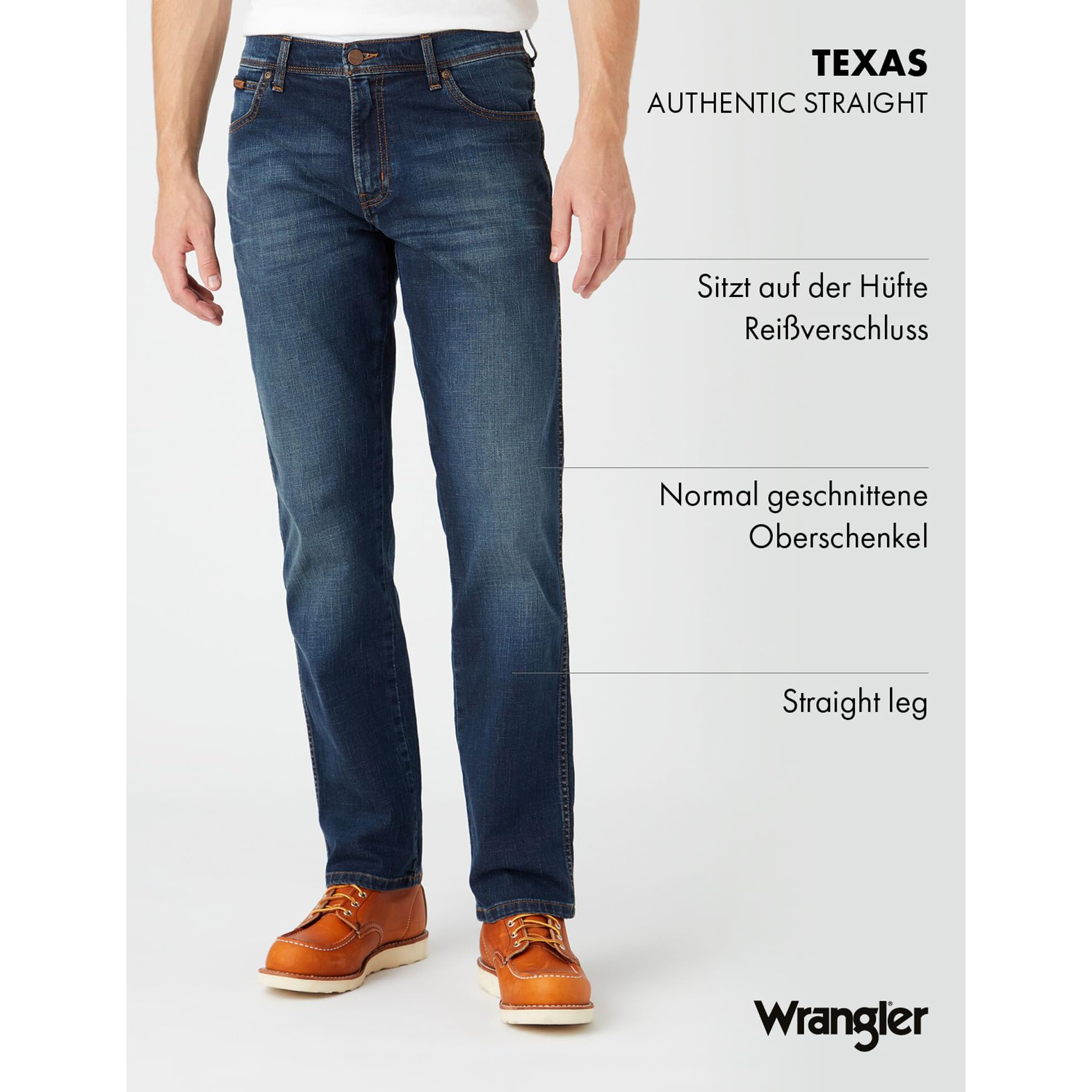 Wrangler Herren Texas Jeans – Bild 4